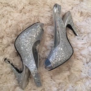Lulu Townsend Silver Shoes